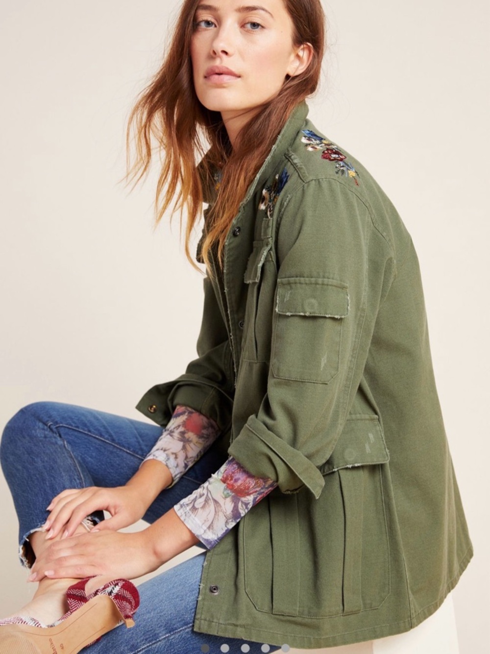 dolan | Payton Embroidered Utility Jacket